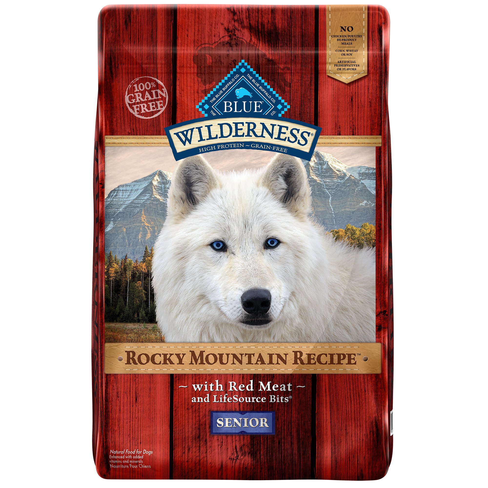 blue buffalo rocky mountain red meat