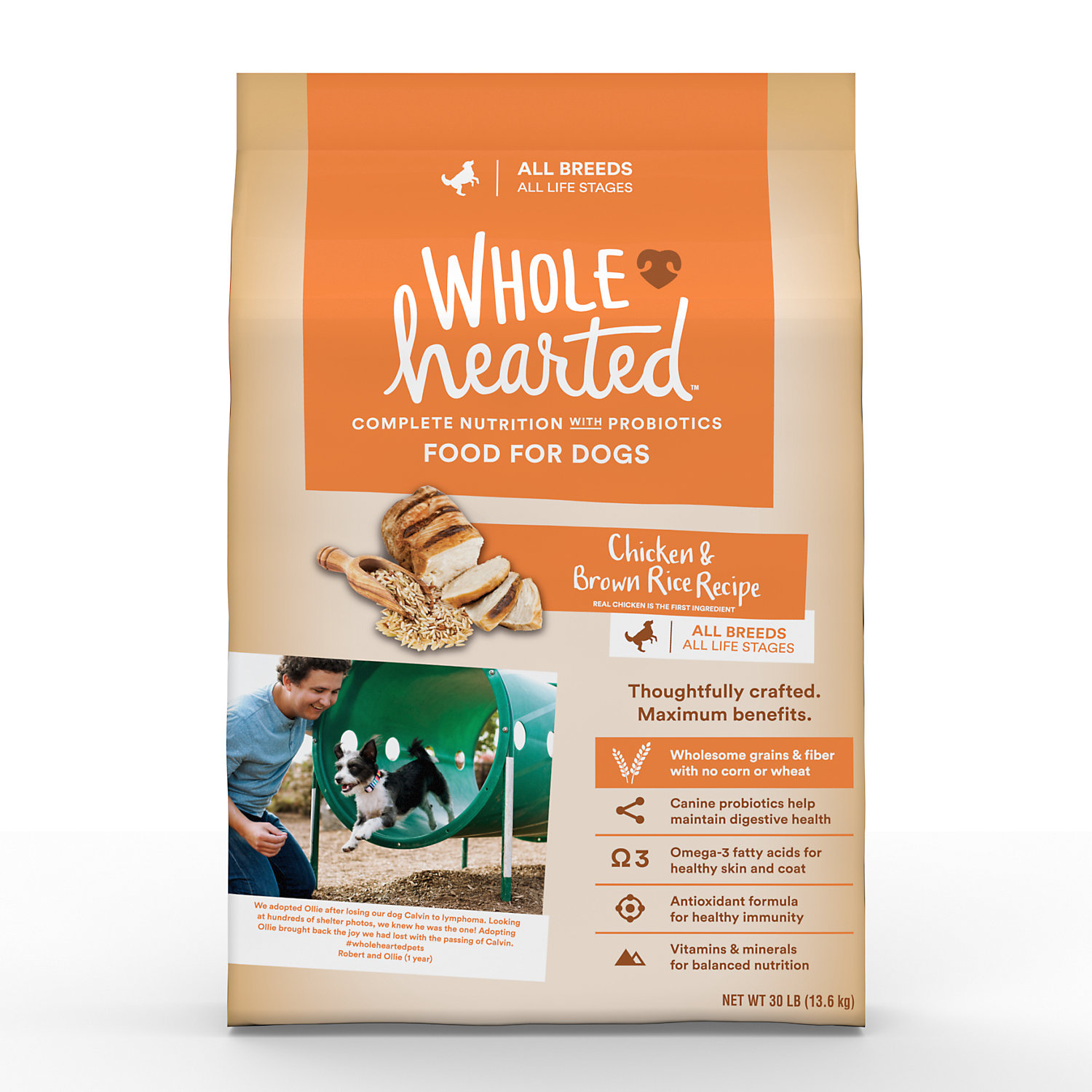 wholehearted dog food small breed