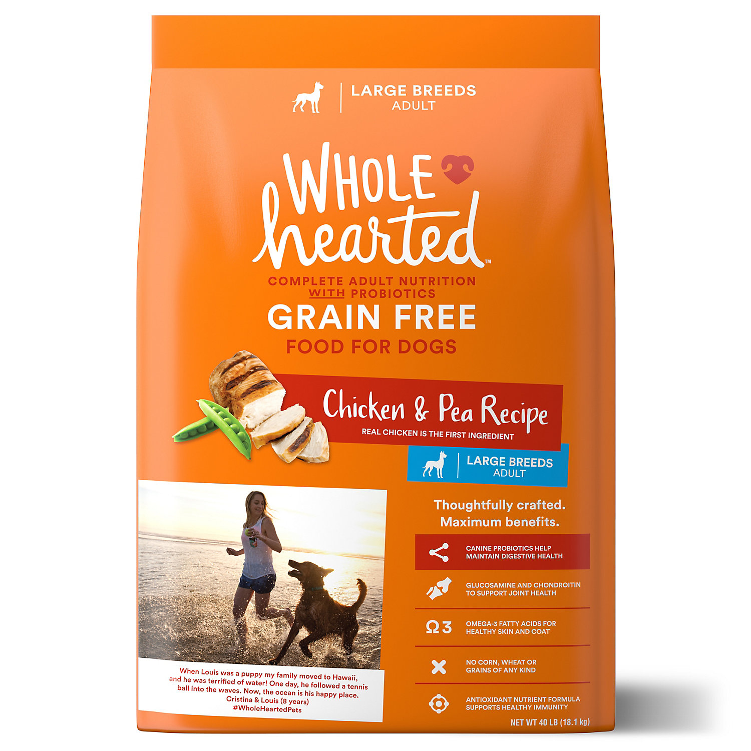 whole hearted puppy food review