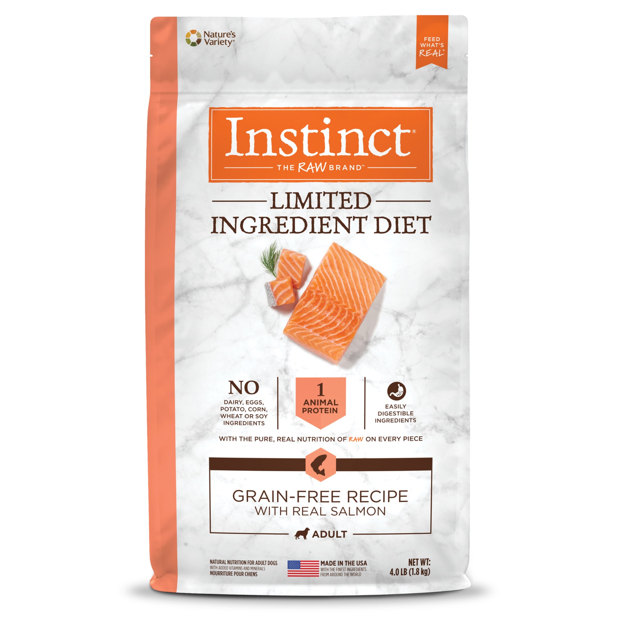 Instinct Limited Ingredient Diet GrainFree Recipe with Real Salmon