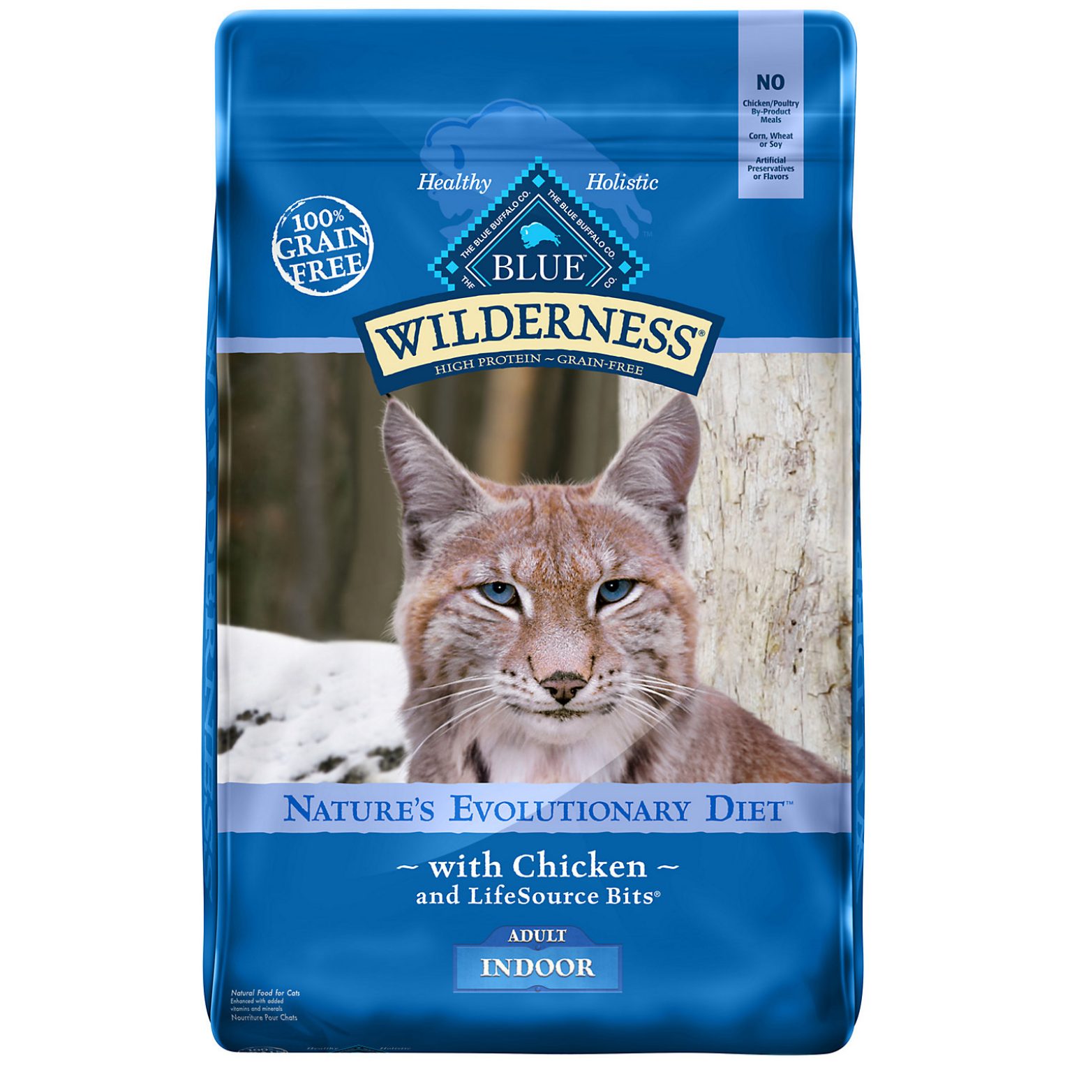 Blue Buffalo Blue Wilderness Adult Indoor Chicken Recipe Dry Cat Food