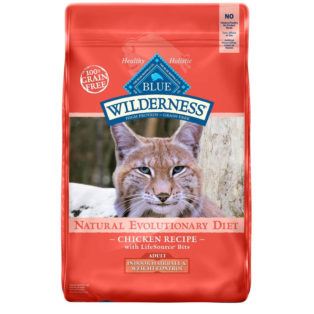 Blue Buffalo Blue Wilderness Adult Indoor Hairball & Weight Control Dry