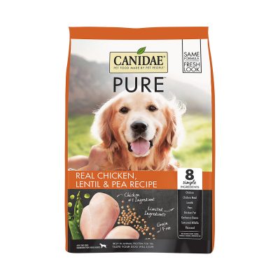 CANIDAE PURE Real Chicken, Lentil & Pea Recipe Dry Dog Food