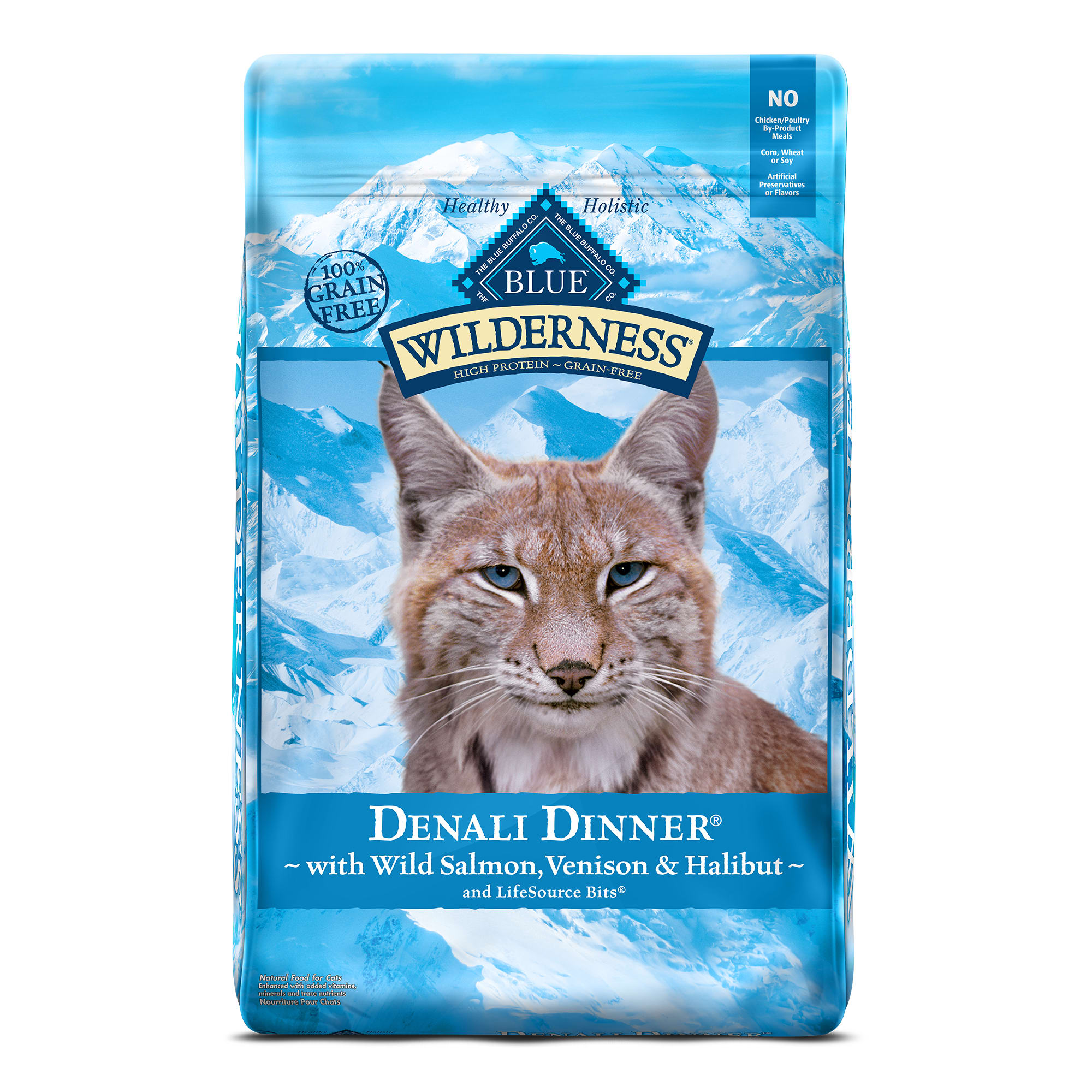 Blue Buffalo Blue Wilderness Regionals Denali Dinner Dry Cat Food, 10