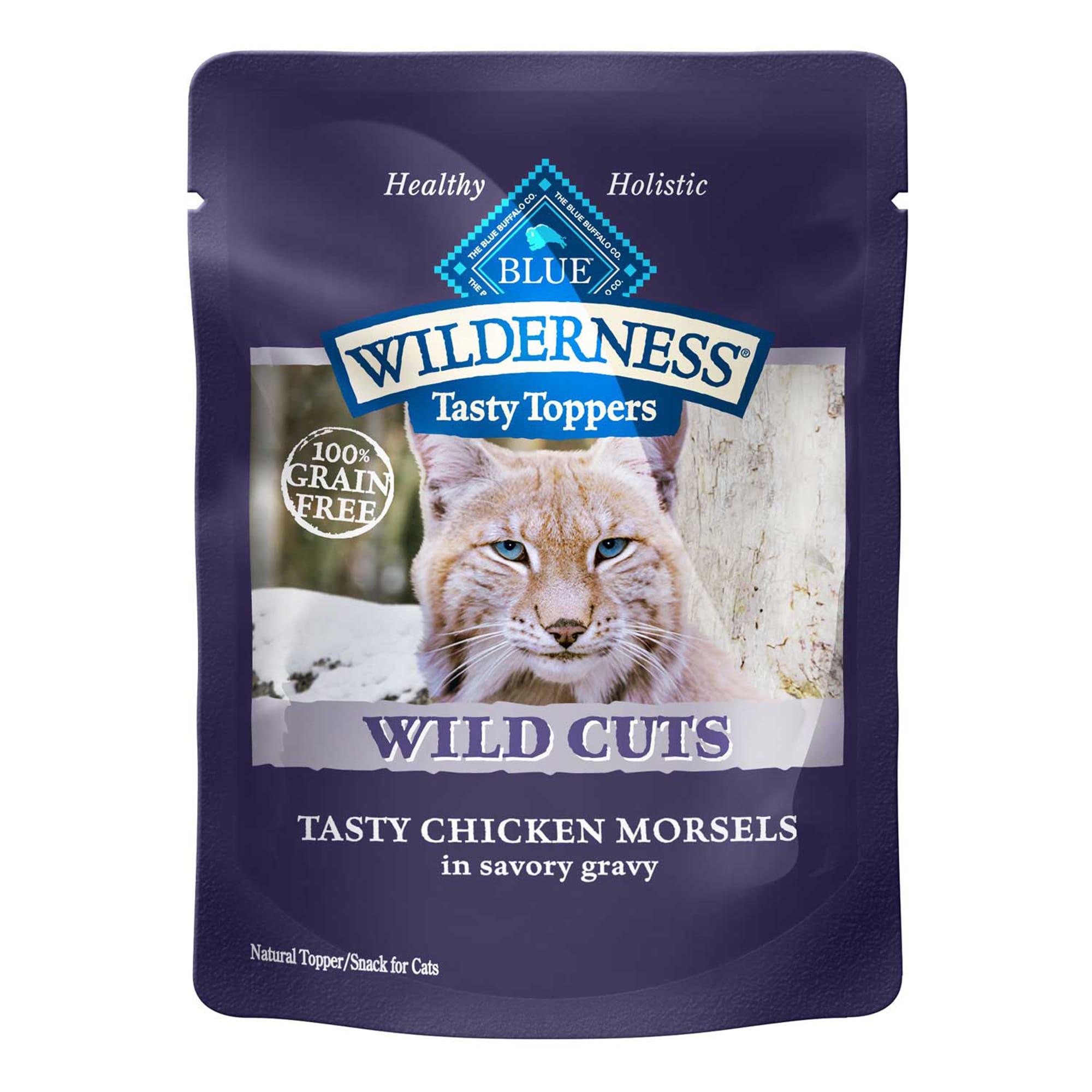 Blue Buffalo Blue Wilderness Wild Cuts Tasty Chicken Morsels Wet Cat