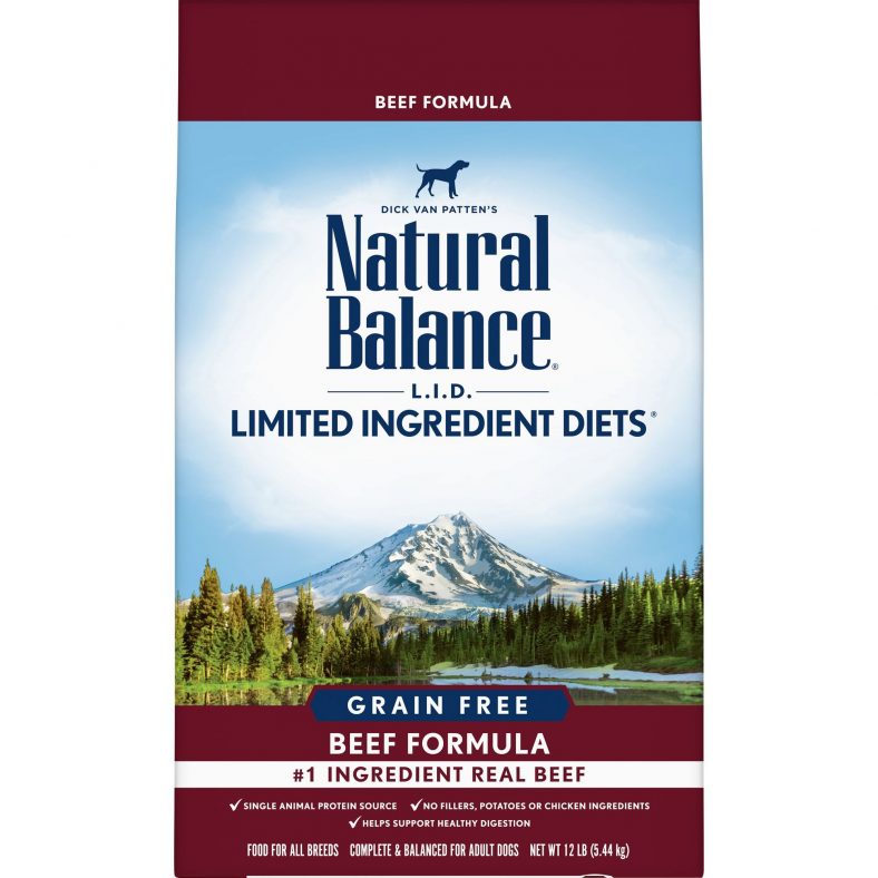 Natural Balance Limited Ingredient Diet Grain Free Beef Formula Dry Dog