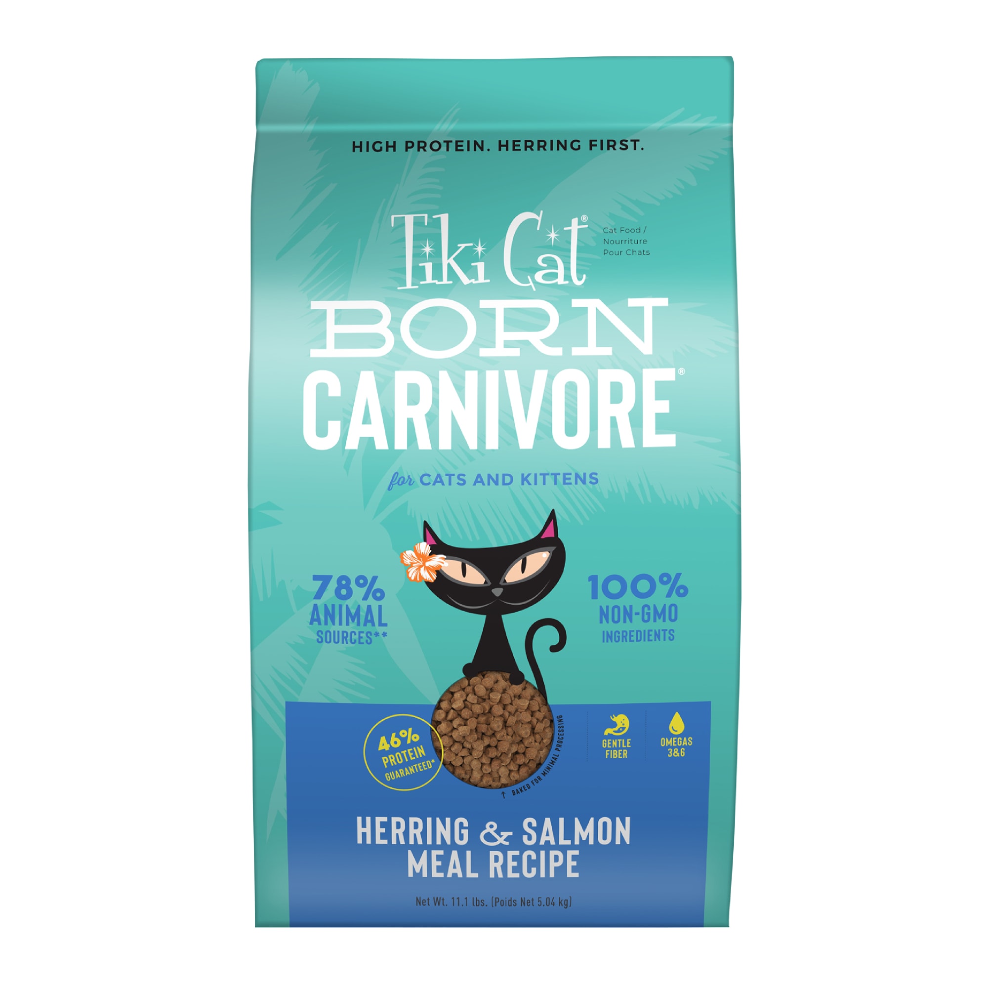 Tiki Cat Born Carnivore Herring & Salmon Dry Food Pet Food Ratings