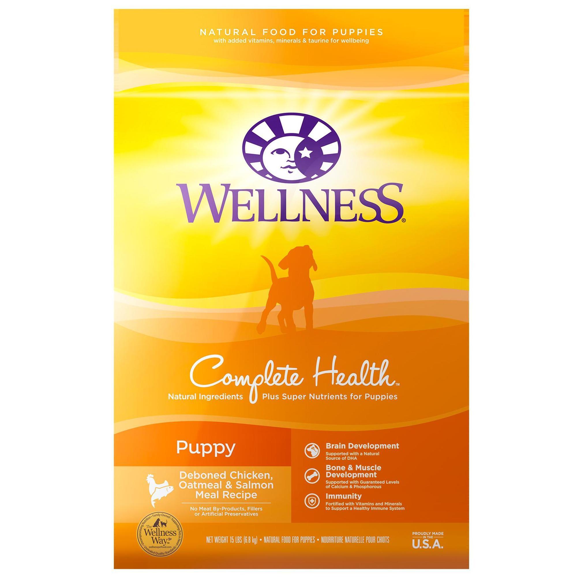 Wellness Complete Health Natural Puppy Health Recipe Dry Dog Food