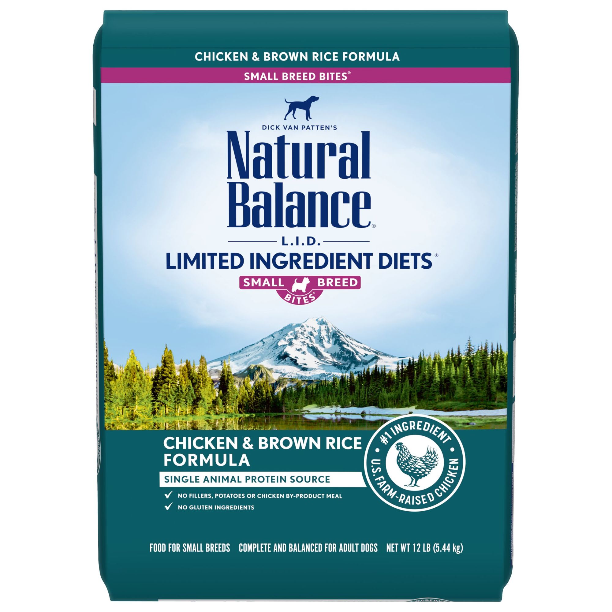 Natural Balance L.I.D. Limited Ingredient Diets Small Breed Bites