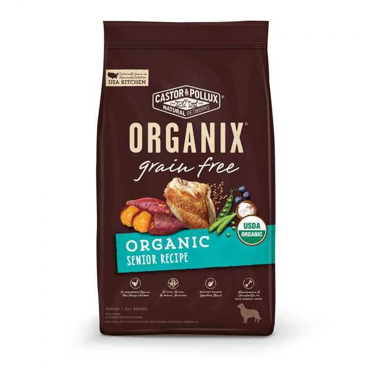 Castor & Pollux Organix Grain Free Organic Senior Recipe Dry Dog Food