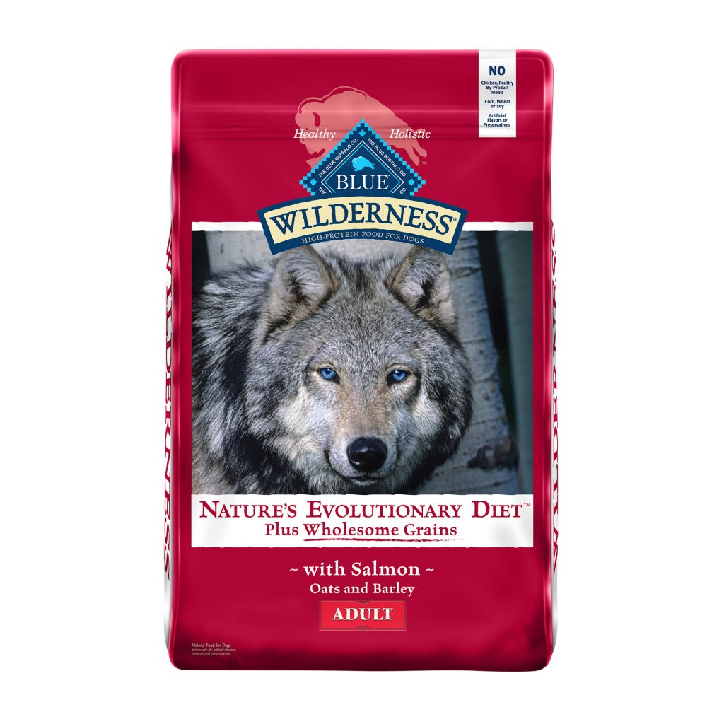 Blue Buffalo Blue Wilderness plus Wholesome Grains High Protein Natural Adult Salmon Dry Dog