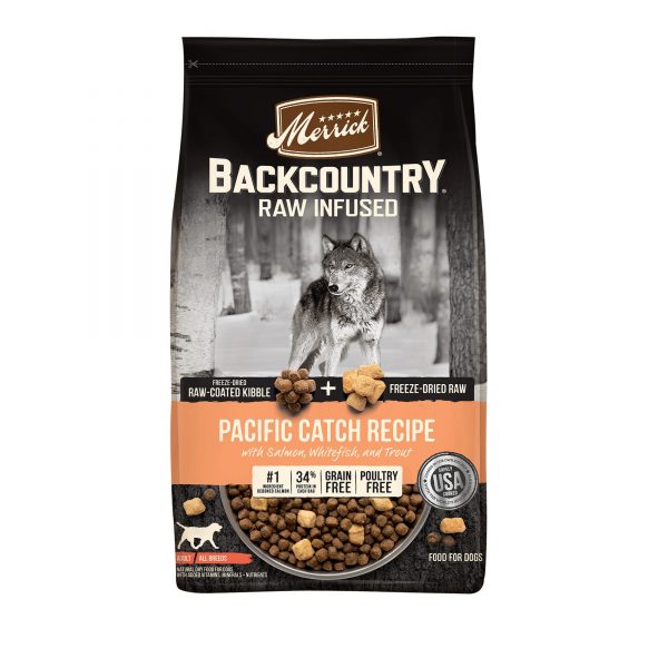 Merrick Backcountry Grain Free Raw Infused Pacific Catch Recipe Dry Dog
