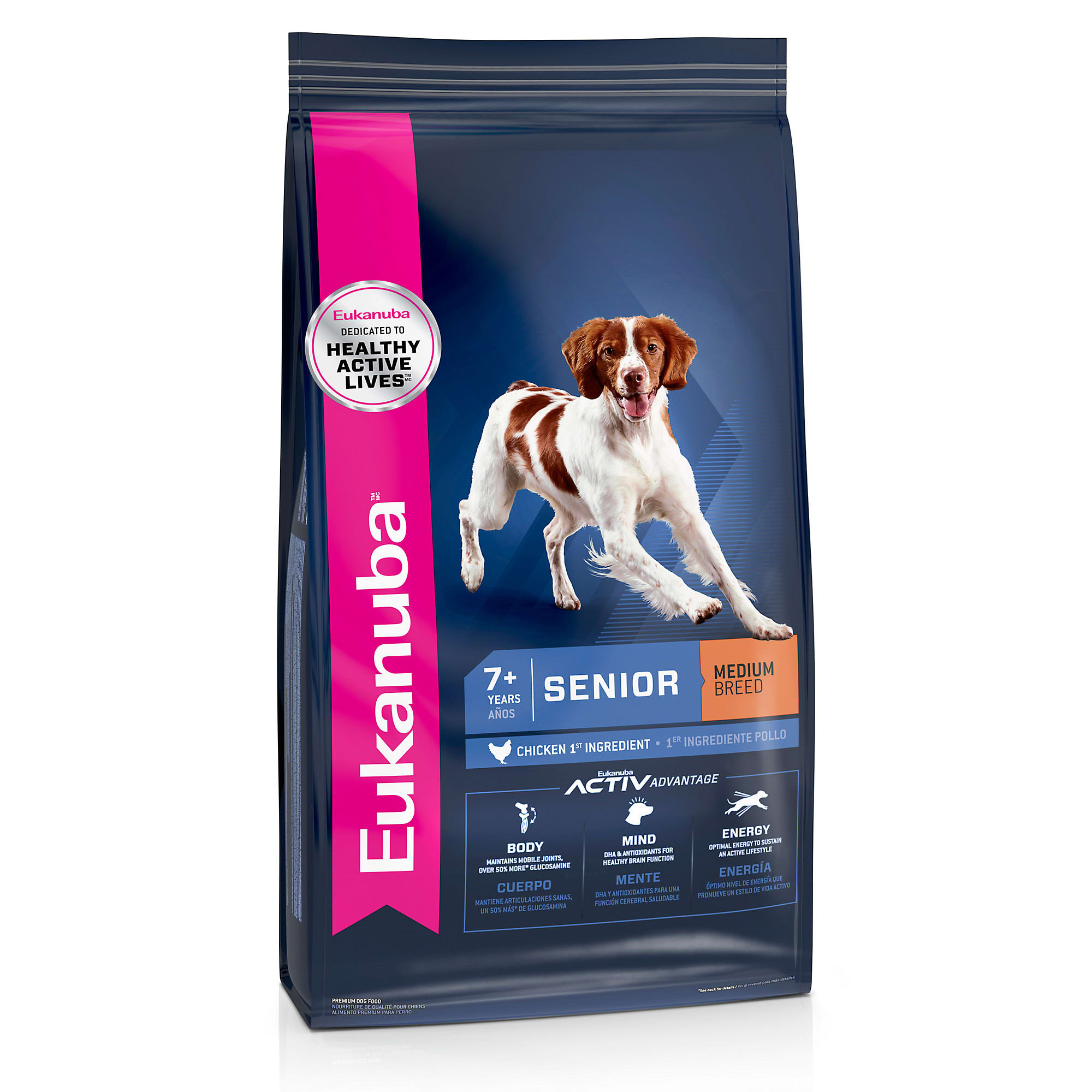 Eukanuba Senior Medium Breed Chicken Flavor Dry Dog Food - Pet Food Ratings