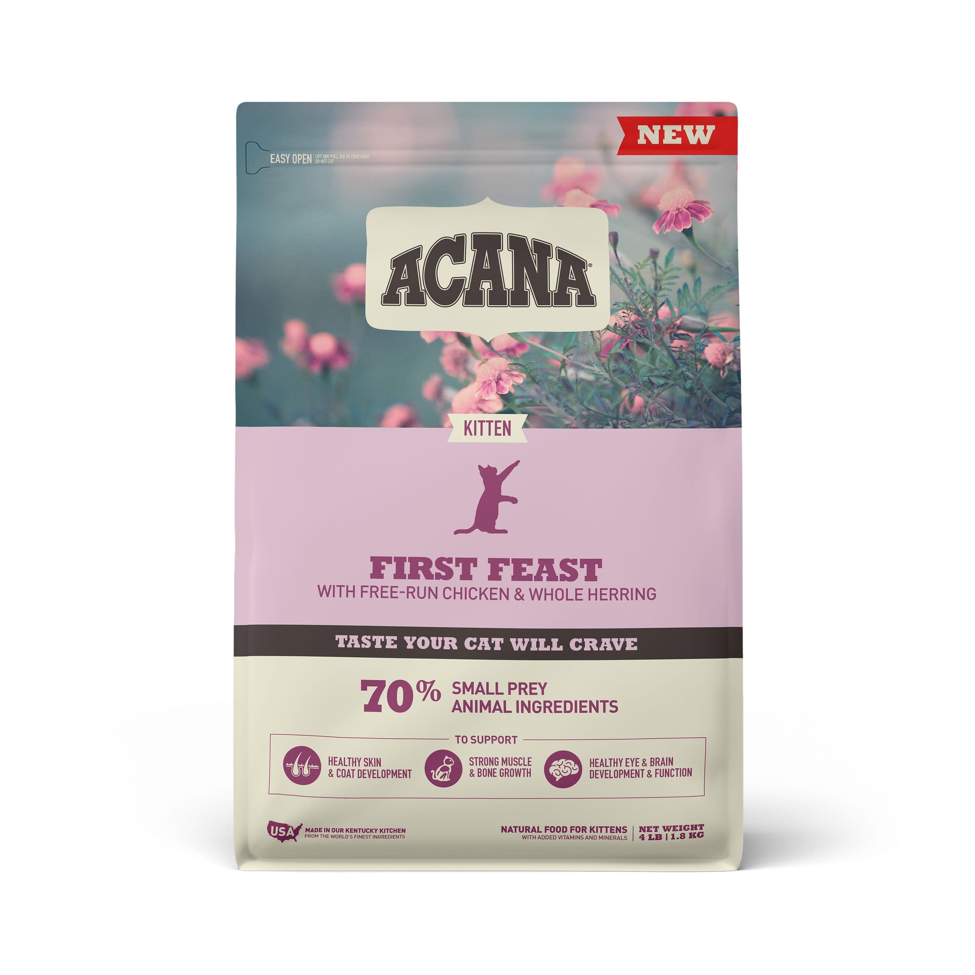 ACANA First Feast For Kittens Chicken and Fish Dry Cat Food