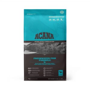 ACANA Grain-Free Freshwater Fish Whole Trout Catfish and Perch Dry Dog Food, 25 lbs.