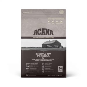 ACANA Grain-Free Light & Fit Chicken to support Healthy Weight Adult Dry Dog Food, 4.5 lbs.