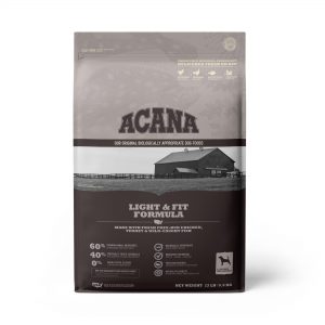 ACANA Grain-Free Light & Fit to support Healthy Weight Adult Dry Dog Food, 13 lbs.