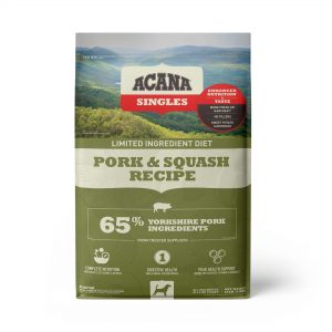 ACANA Singles Limited Ingredient Diet Grain-Free High Protein Pork & Squash Dry Dog Food, 13 lbs.