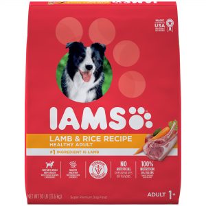 Homepage Review Iams ProActive Health High Protein with Lamb and Rice Adult Dry Dog Food, 30 lbs.