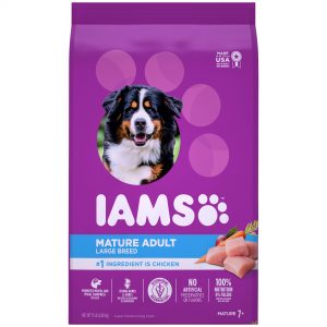 Top set page Review Iams ProActive Health with Real Chicken, Mature Adult Large Breed Dry Dog Food