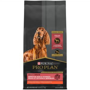 Homepage Recompare Review Purina Pro Plan High Protein, Sensitive Skin & Stomach Salmon & Rice Formula Dry Dog Food, 5 lbs.