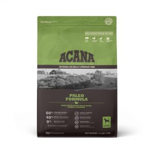 ACANA Grain-Free Paleo Boar Turkey and Rabbit Dry Dog Food, 4.5 lbs.