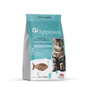 Applaws Complete & Balanced Grain Free Whitefish Recipe with Country Vegetables Adult Dry Cat Food