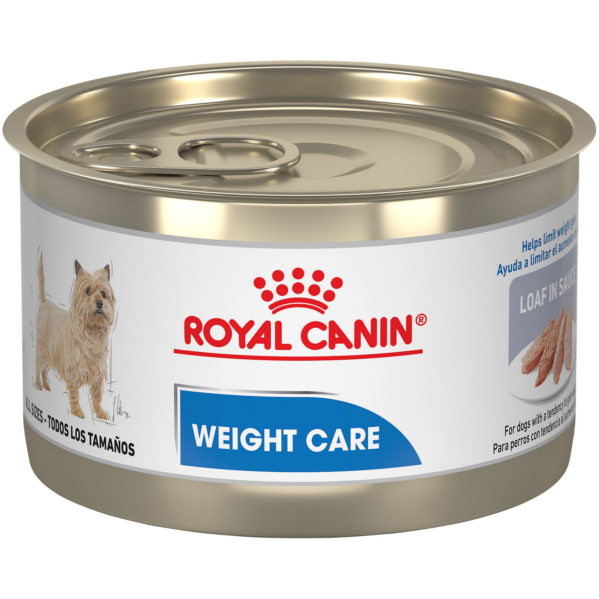Royal Canin Weight Care Loaf in Sauce Wet Dog Food, 5.2 oz., Case of 24