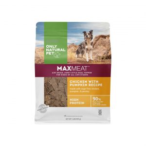 Homepage Review Only Natural Pet MaxMeat Chicken with Pumpkin Recipe Air-Dried Dog Food Topper