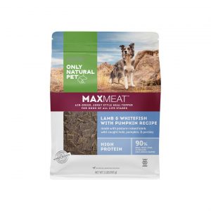 Homepage Review Only Natural Pet MaxMeat Lamb & Whitefish with Pumpkin Recipe Air-Dried Dog Food Topper