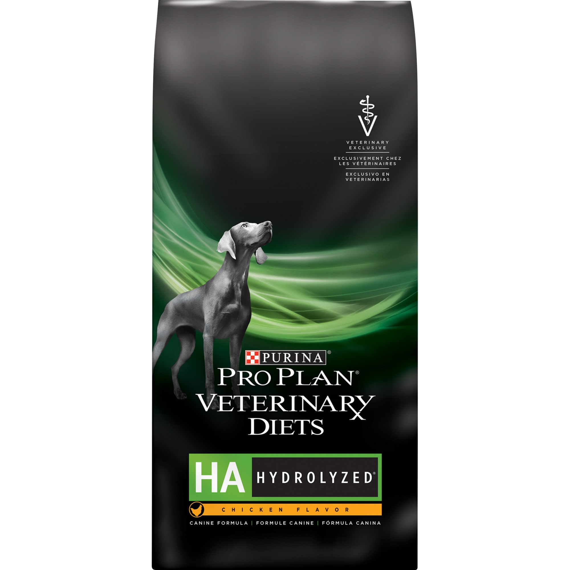 Purina Pro Plan Veterinary Diets HA Hydrolyzed Chicken Flavor Canine Formula Dry Dog Food, 25 lbs.