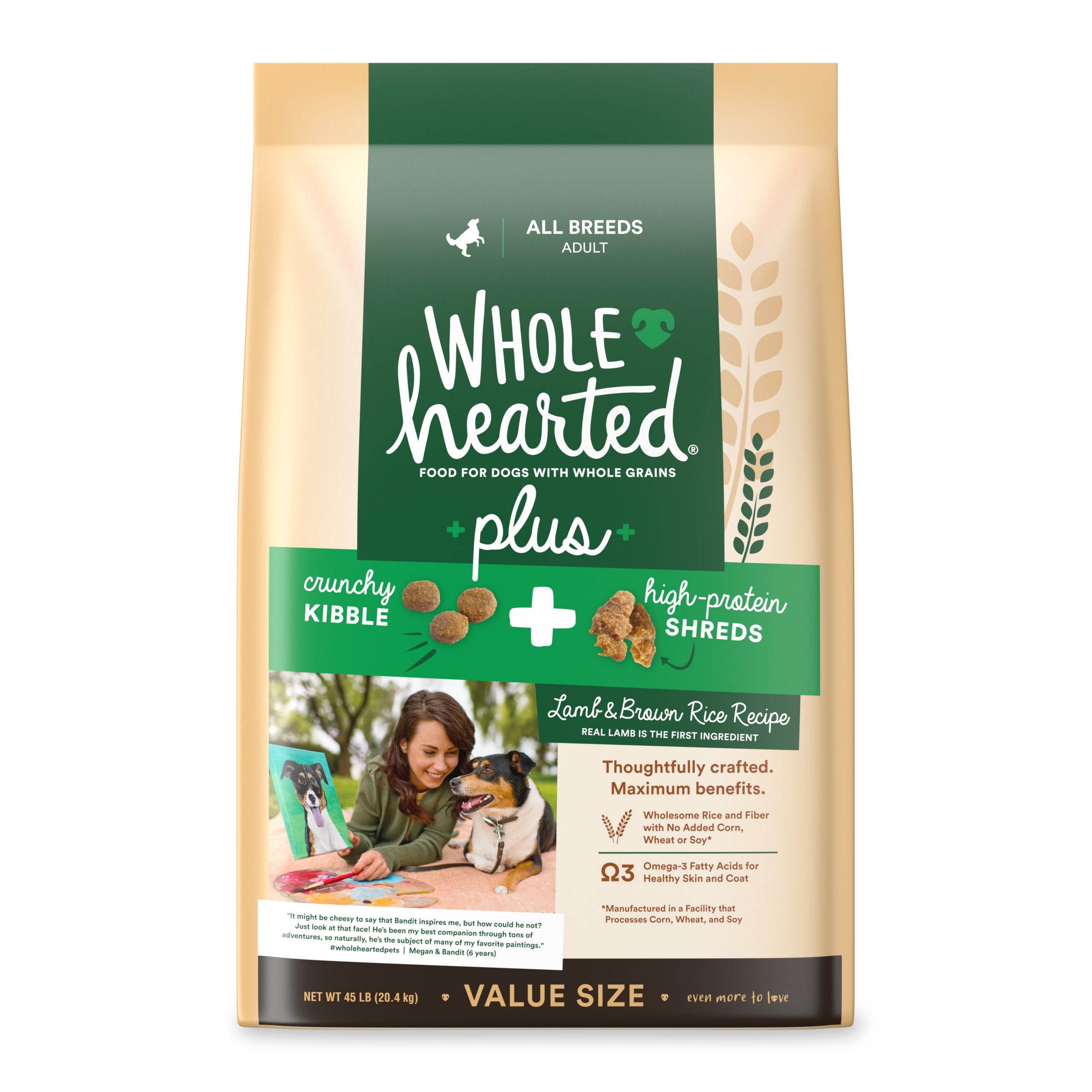 wholehearted dog food rating