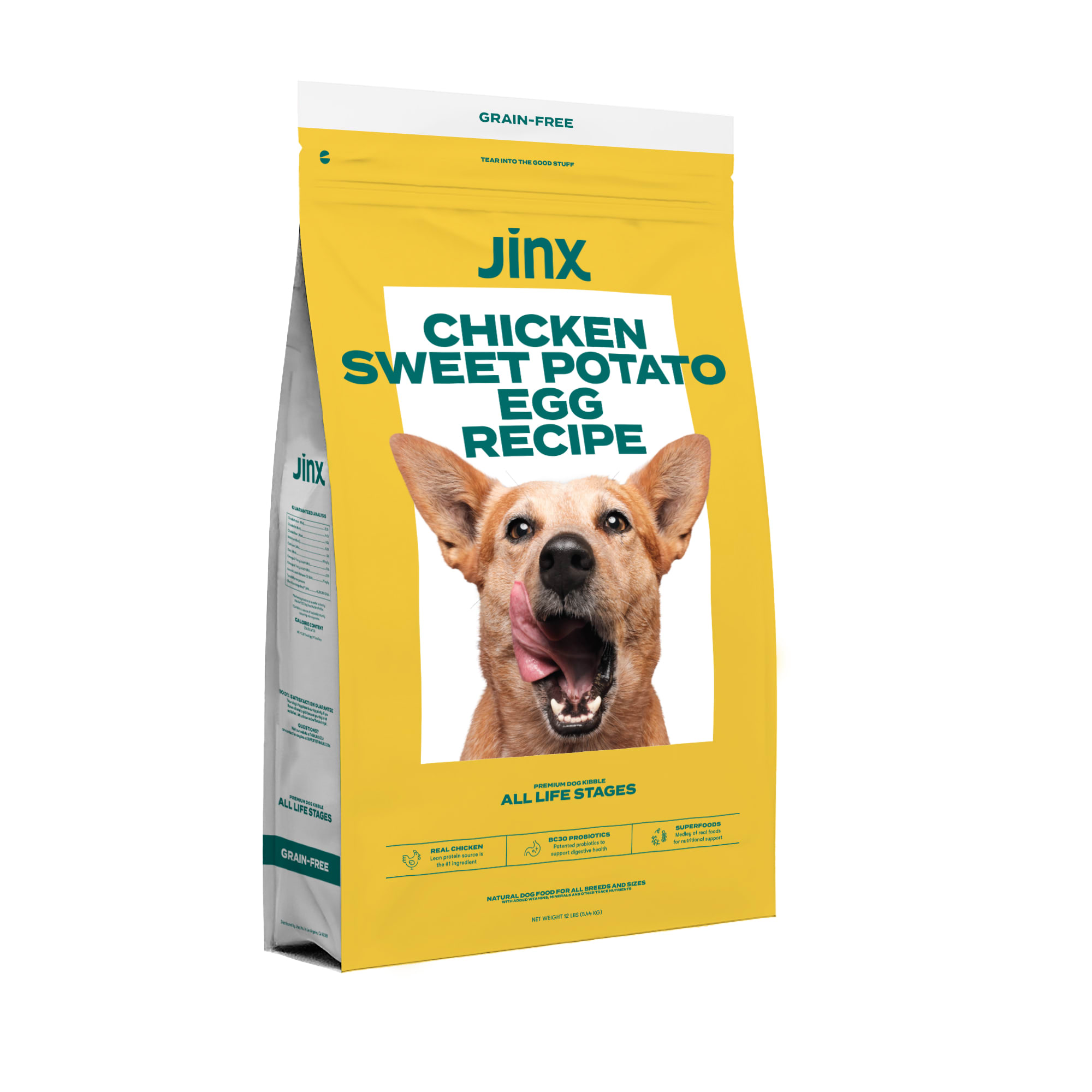 Jinx Chicken, Sweet Potato & Egg Kibble Dry Dog Food - Pet Food Ratings