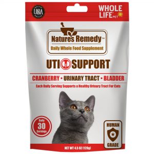 Whole Life Pet Nature's Remedy UTI Support Whole Food Cat Supplement, 4.5 oz.