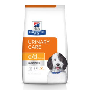 Hill's Prescription Diet c/d Multicare Urinary Care Chicken Flavor Dry Dog Food, 8.5 lbs.