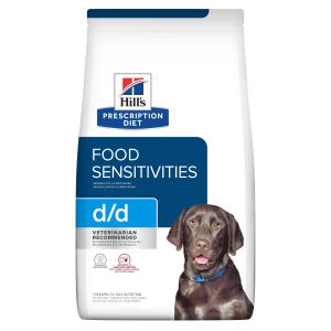 Hill's Prescription Diet d/d Skin/Food Sensitivities Potato & Venison Formula Dry Dog Food, 17.6 lbs., Bag