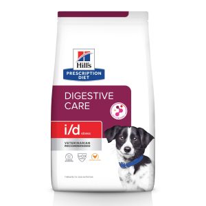 Hill's Prescription Diet i/d Stress Digestive Care Chicken Flavor Dry Dog Food, 14.3 lbs.