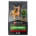 Purina Pro Plan High Protein Shredded Blend Beef & Rice Formula Small Breed Dry Dog Food, 6 lbs.